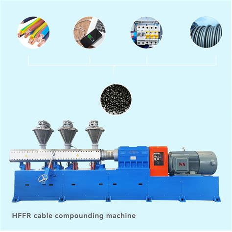 Hffr Cable Compounds Granulator Machine With Underwater Cutting System