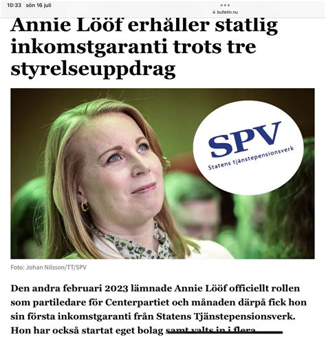 Grytulf Vankelhane on Twitter Orättvis kritik Annies