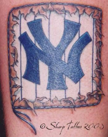 best tattoo gallery: New york Yankees tattoo