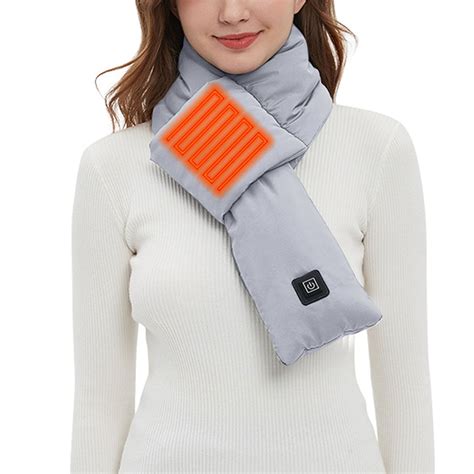 Yuelianxi Heated Scarf Rechargeable Intelligent Electric Scarf Usb Mini