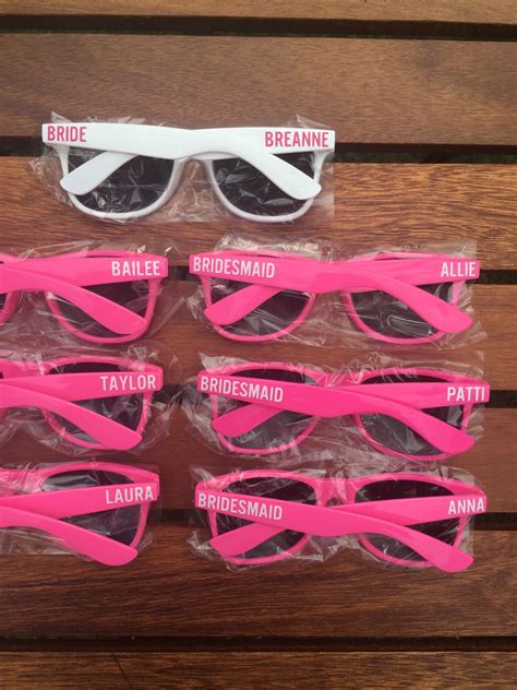 50 Adult Personalized Sunglasses Destination Wedding Favor Wedding