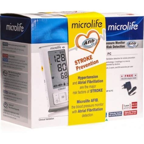 Microlife Bp A Pc Afib Blood Pressure Monitor