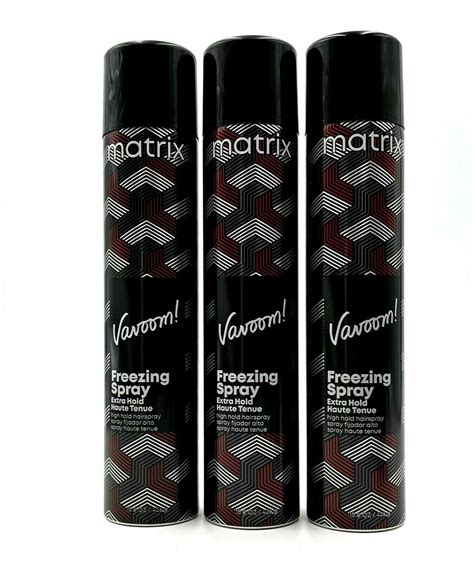 Matrix Vavoom Freezing Hairspray Extra Hold High Hold Hairspray Oz