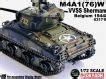 63171 1 72 M4A1 76 W VVSS Sherman Belgium 1944 Dragon Armor