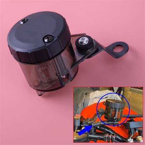 Motorcycle Front Brake Clutch Master Cylinder Fluid Reservoir Tank Oil