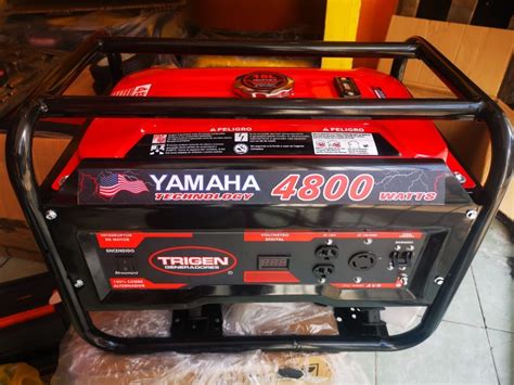 Generador Planta De Luz Yamaha Technology 4800 Watts Mercado Libre