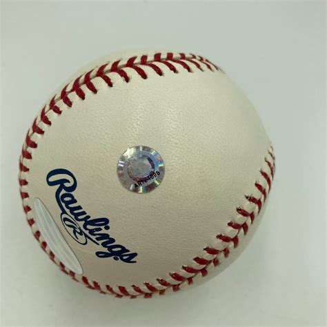 Ralph Branca Bobby Thomson Shot Heard Round World Signed Logo Baseball