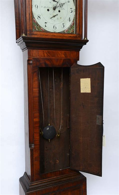 English Tall Case Grandfather Clock Early 1800s