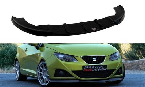 Front Splitter Seat Ibiza Iv J Preface Model Gloss Black Our Offer