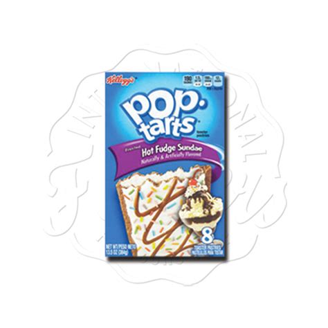 Kellogg S Pop Tarts Hot Fudge Sundae G Flavers International Flavours Shop