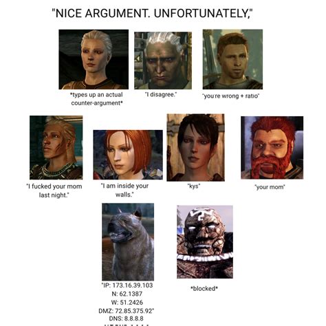 The DAO gang reacting to your argument : r/DankAndrastianMemes