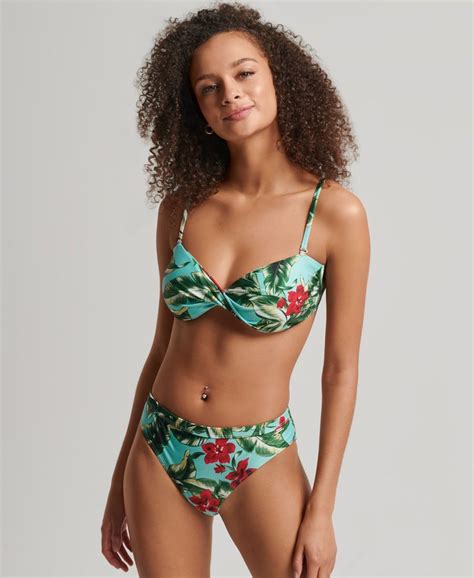 Superdry Vintage Twist Bandeau Bikini Top