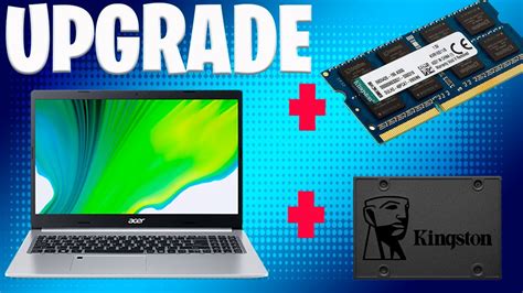 Upgrade De La Acer Aspire Ram Y Memoria Youtube