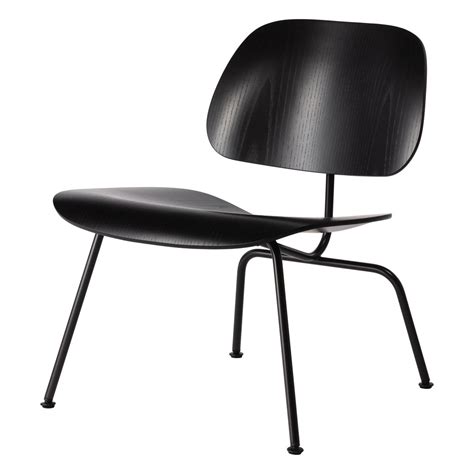 Vitra Plywood Group LCM Lounge Chair Black Black Finnish Design Shop