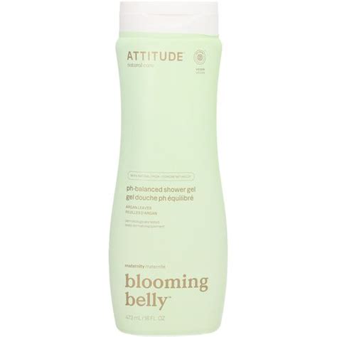 Attitude Blooming Belly Natural Body Wash Argan Ml Ecco Verde