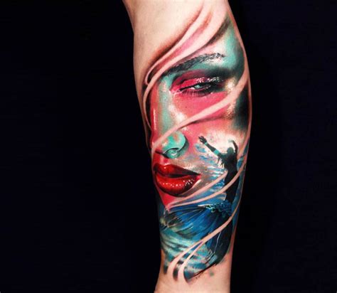 Realistic Mermaid Tattoo