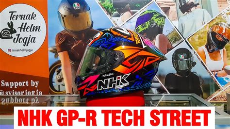 Review Helm Nhk Gp R Tech Street Remy Eagle Youtube