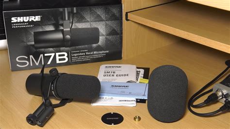 Shure Sm7b Unboxing Technik Talk Youtube