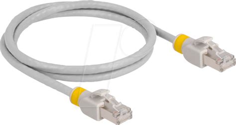 Delock 80118 Network Cable Rj45 Cat6a S Ftp With Colored Clips 1 M At Reichelt Elektronik