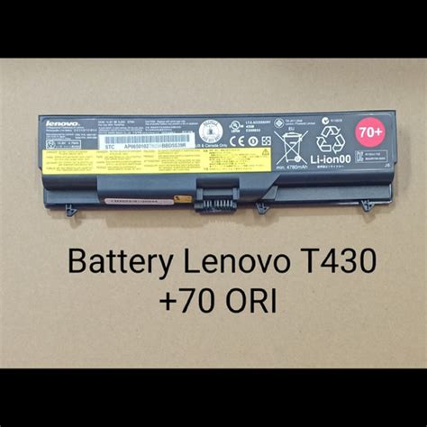 Jual Baterai Lenovo Thinkpad L L T T I T T I W