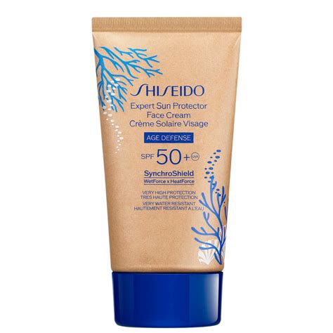 Shiseido Sustainable Expert Sun Protector Cream SPF50+ 50ml - LOOKFANTASTIC