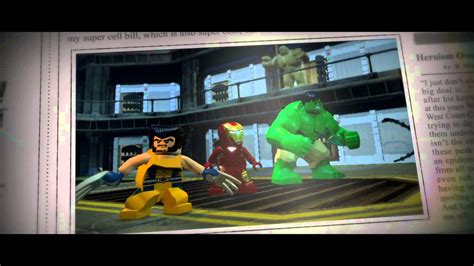 Lego Marvel Super Heroes Universe In Peril Trailer Youtube