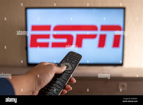 Brazil Rio De Janeiro May 19 2023 Espn Plus Streaming Network Logo