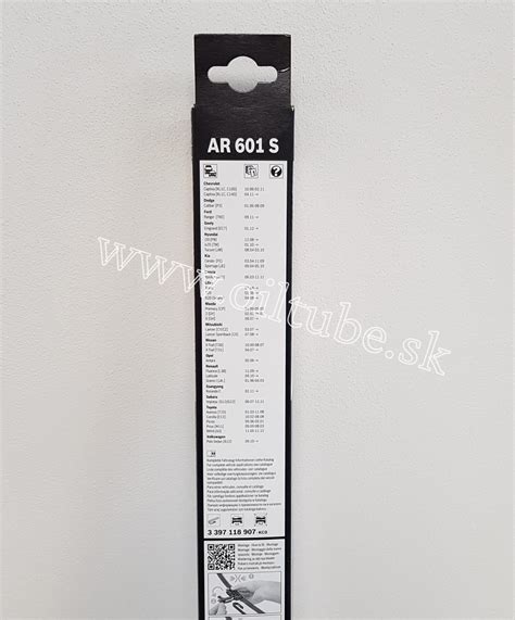 Bosch Aerotwin 600+400 mm BO 3397118907 | Najlepší film? Mazací film.