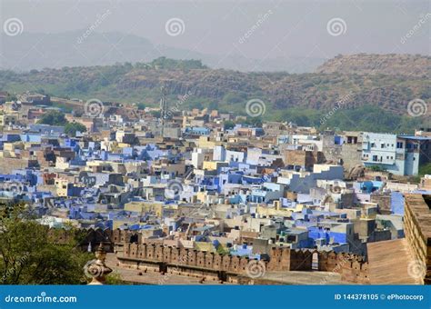 View Of An Old Jodhpur City Also Known As Blue City From The Top