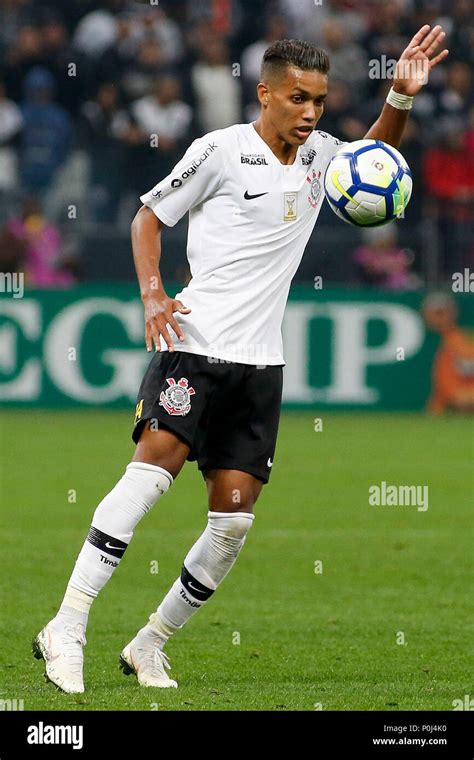 SÃO PAULO SP 09 06 2018 CORINTHIANS X VIT RIA Pedrinho during the