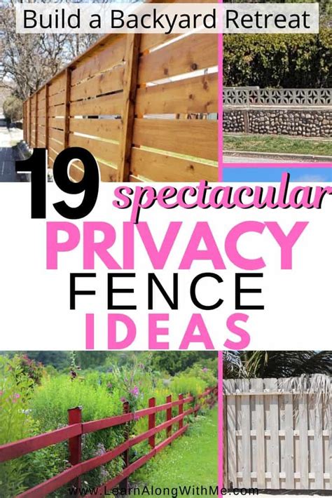 10 Easy Diy Privacy Fence Ideas That Will Transform Your Backyard Get Your Ultimate Guide Now