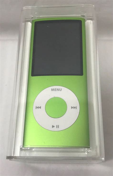 Apple IPod Nano 4th Generation Apple Green 8 GB 885909259601 EBay