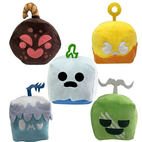 Blox Fruits Plush Plushies Toy Plush Pillow 6" Stuffed Animal, Soft ...