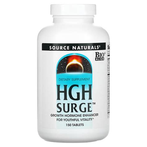 Купить Source Naturals, HGH Surge, повышение гормона роста, 150 ...