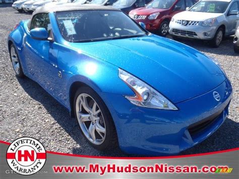 2012 Monterey Blue Nissan 370z Sport Touring Roadster 63779983 Photo