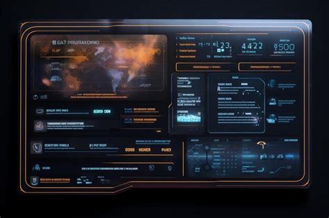 Premium Photo Sci Fi Futuristic User Interface