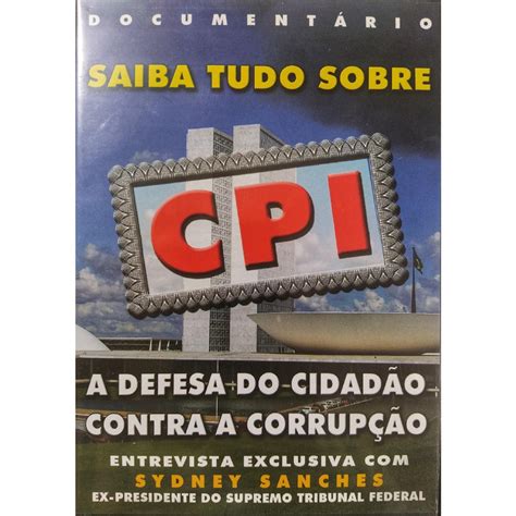 Dvd Document Rio Saiba Tudo Sobre Cpi No Shoptime