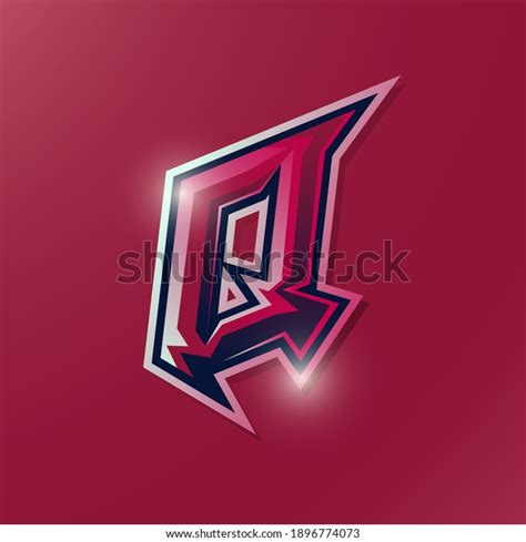 Q Letter Mark Esport Logo Stock Vector Royalty Free