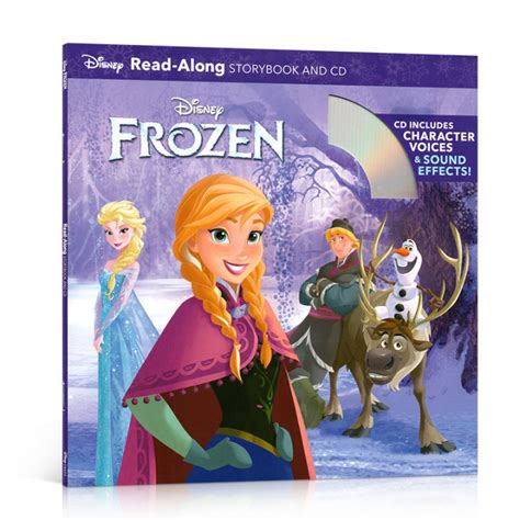 Milu Frozen Read Along Storybook And Cd Story Book Children S Picture