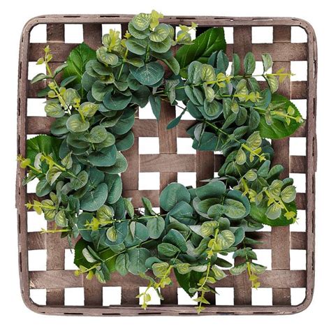 Preserved Farmhouse Spring Christmas Green Boxwood Wreath China