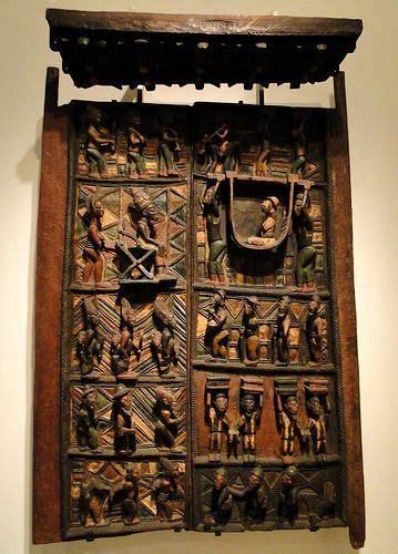 Palace Door Carved By The Master Olowe Of Ise Ekiti Olowe Was An