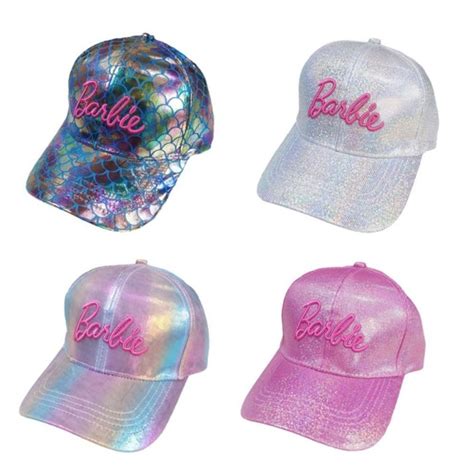 Gigi Barbie Baseball Cap Embroidered Pink Letter Visor Hat Personality