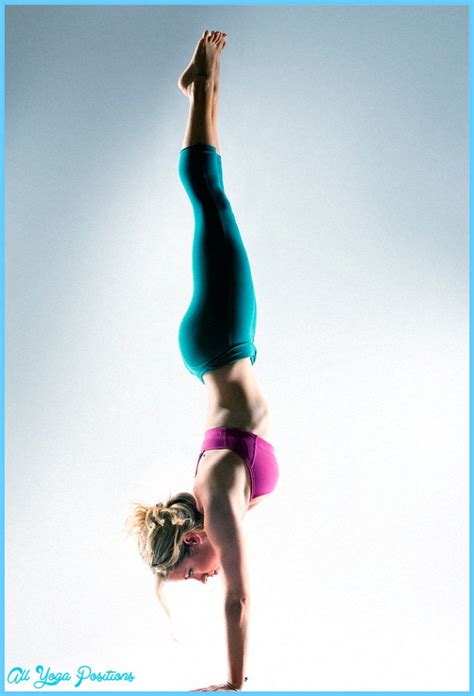 Yoga poses handstand - AllYogaPositions.com