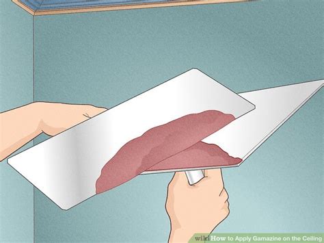 How to Apply Gamazine on the Ceiling - wikiHow