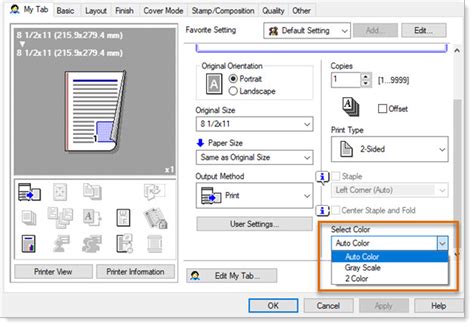 Set Your Printer For Color Or Black And White Printing Itcornell