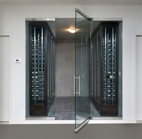 Frameless Wine Room Glass Doors