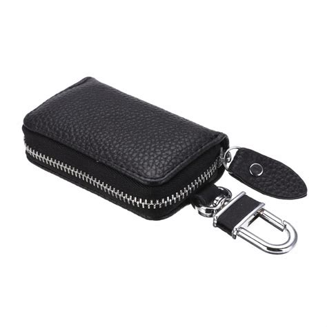 Buy Pdtoweb Universal Car Pu Leather Smart Remote Key Chain Holder Fob