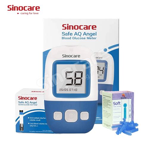 Sinocare Blood Glucose Meter Medical Device For Measuring Blood Sugar