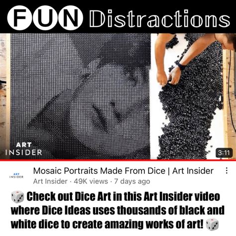 Fun Distraction: Dice Art | Library