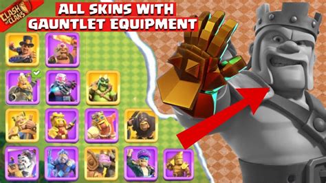 All Gauntlet King Skins Gauntlet Barbarian King Skins Clash Of